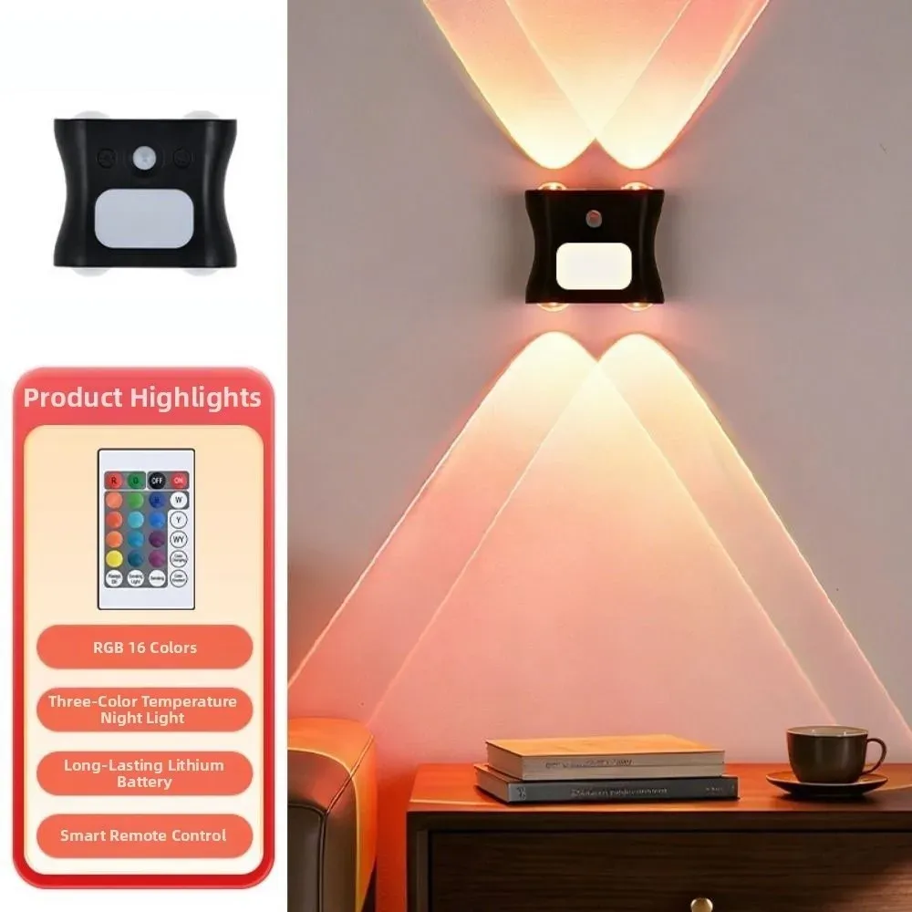 Lampe murale à détecteur de mouvement, utilisation au quotidien