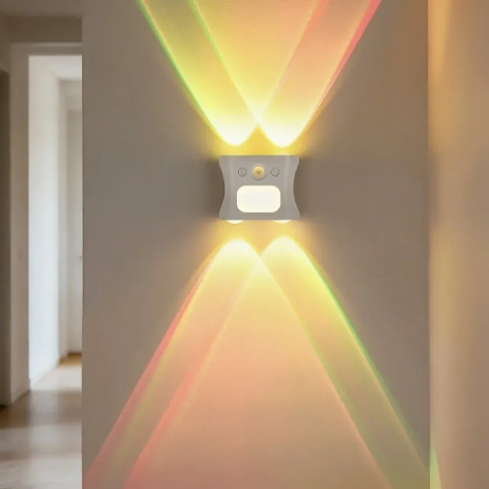 Lampe murale à détecteur de mouvement, éclairage LED