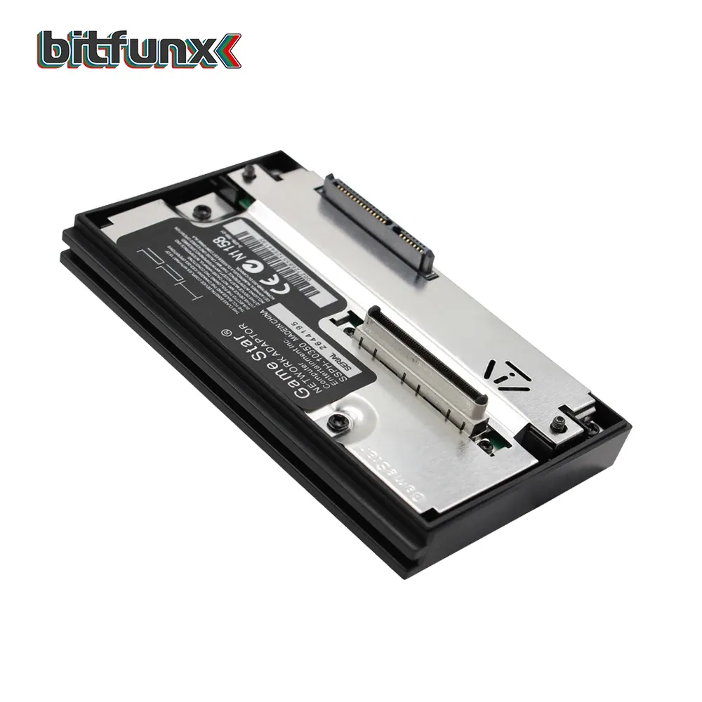 Adaptateur SATA BitFunx GameStar pour disque dur HDD 2,5 et 3,5 pouces, compatible console de jeu PlayStation 2 (PS2) 3