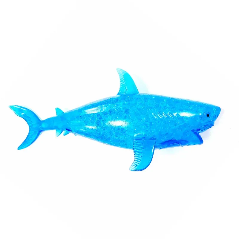 Balle anti-stress Squishy Requin et Dauphin, présentation produit