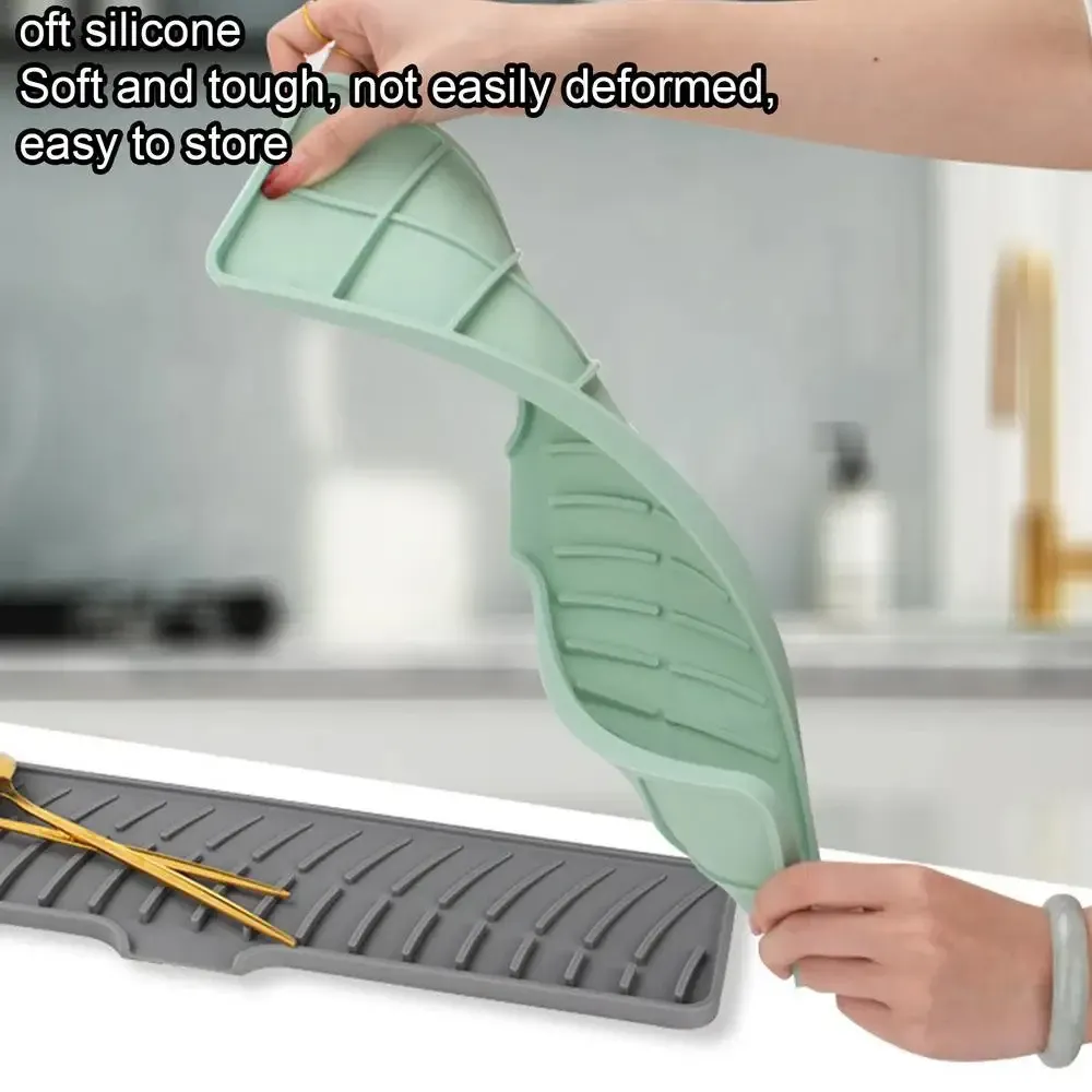 Tapis en silicone pour évier, ambiance cuisine