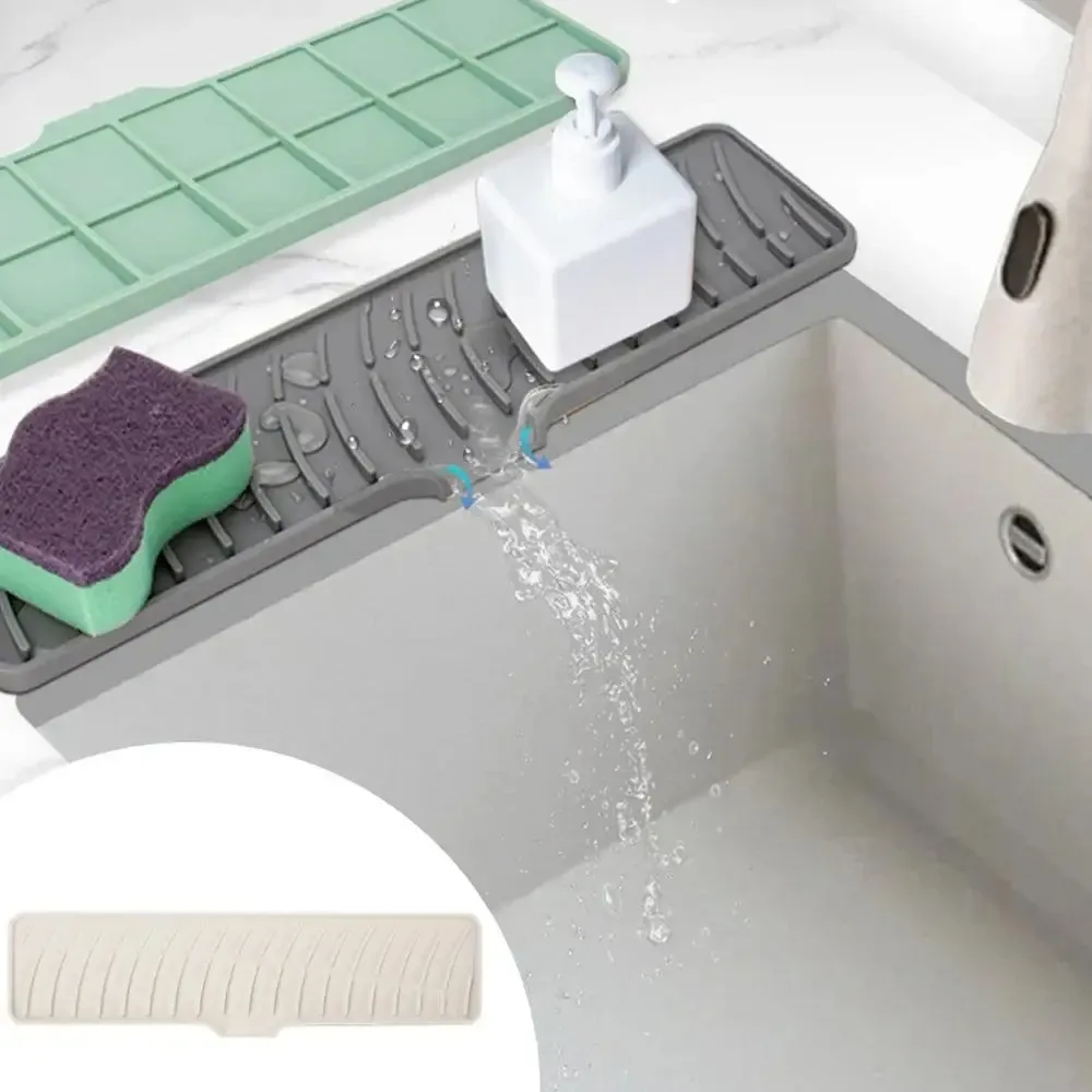 Tapis en silicone pour évier, vue d'ensemble