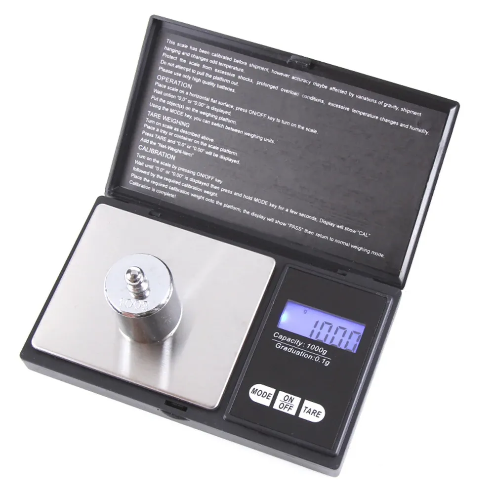 Mini balance à bijoux numérique en acier inoxydable, précision 0,01 g, balance de poche portable pour or, outil de pesée compact 2
