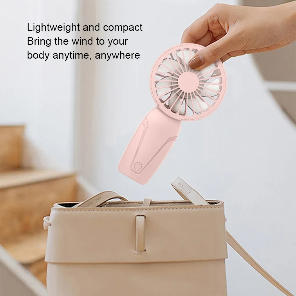 Mini ventilateur portable, détail des couleurs