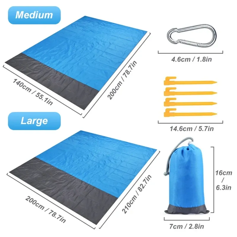 Tapis de plage imperméable Extra Large vue 5