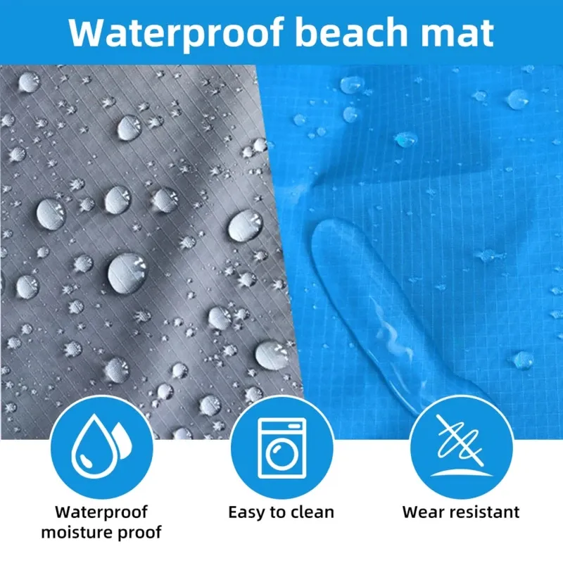 Tapis de plage imperméable Extra Large vue 12