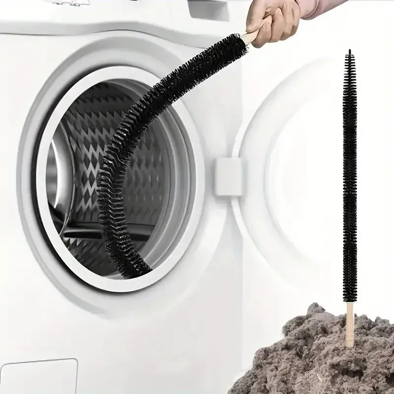 Brosse de nettoyage pour machine à laver et conduit de sèche-linge 2