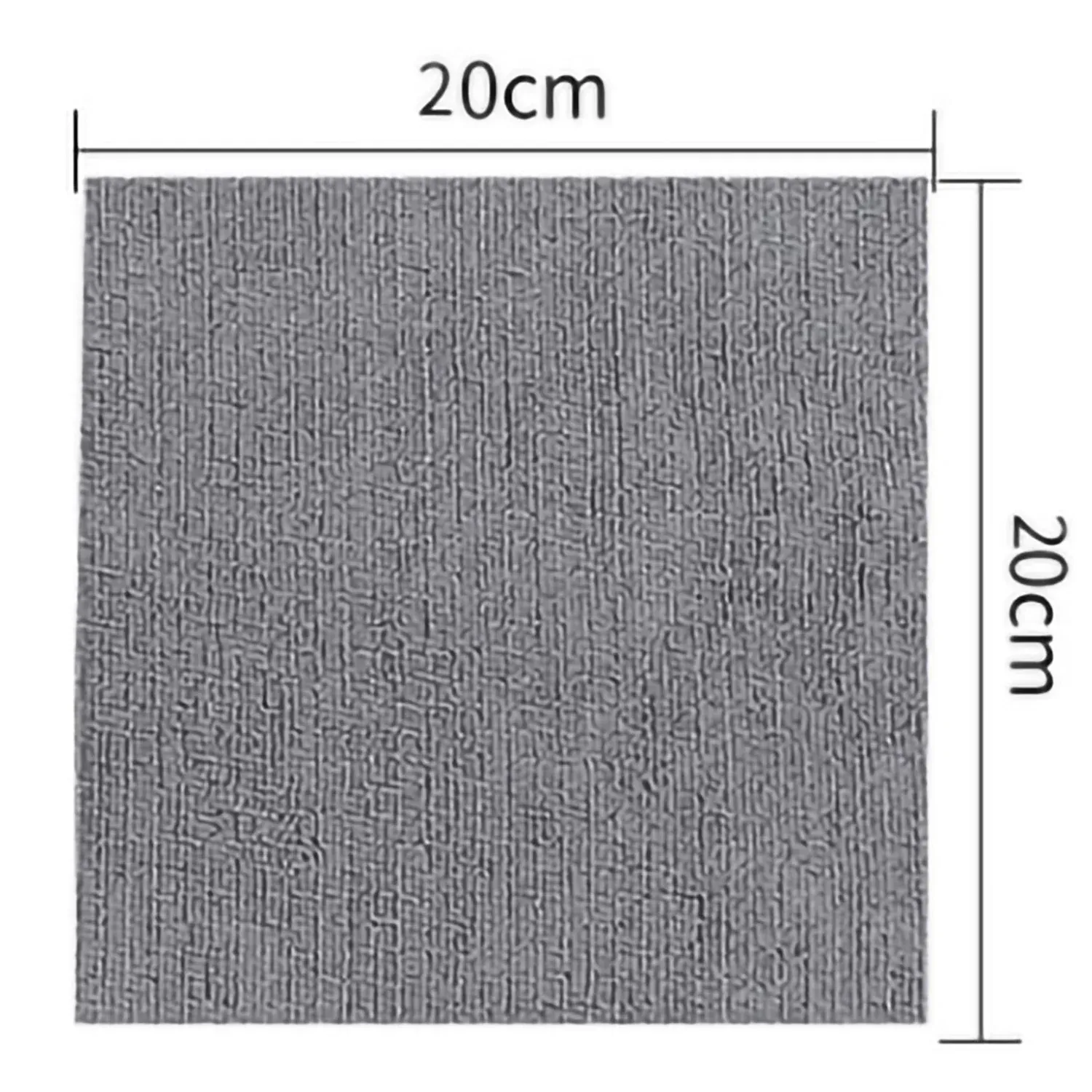 Lot de 50 chiffons en microfibre réutilisables, double face, pour la vaisselle, les ustensiles et le verre – Accessoire de cuisine 6