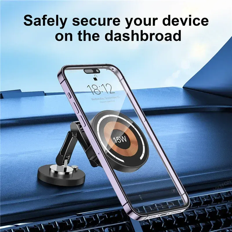Support de téléphone pour console centrale de voiture