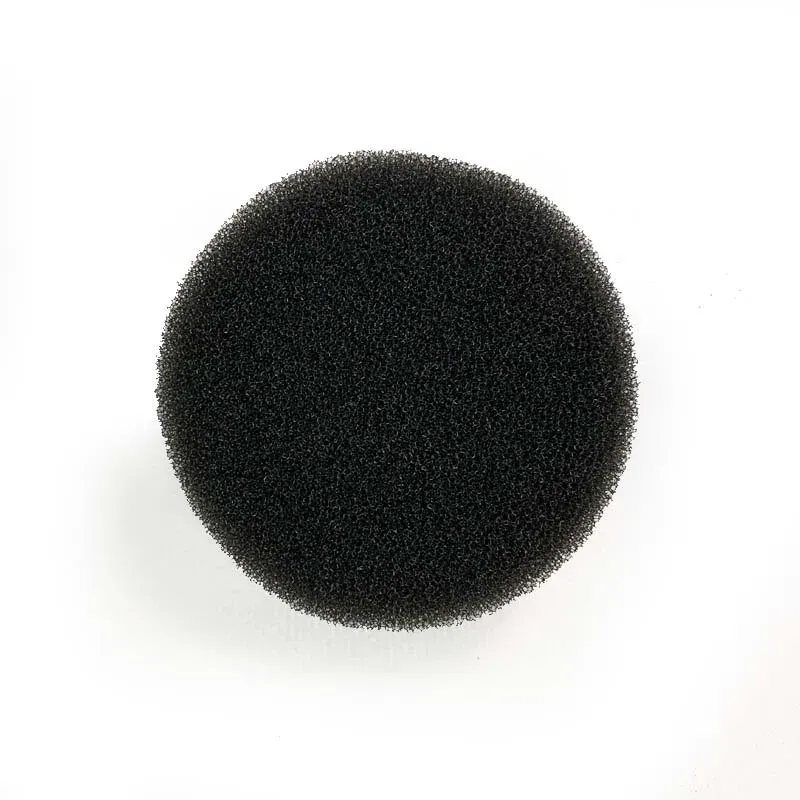 Éponge de nettoyage pour pinceaux de maquillage au charbon actif