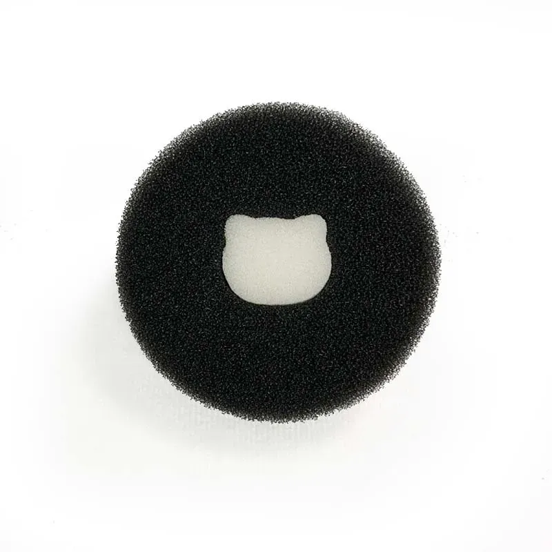 Éponge de nettoyage au charbon actif pour pinceaux de maquillage avec boîte 9