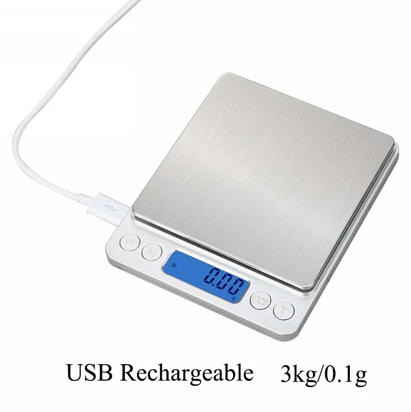 Balance de cuisine numérique 3000 g / 0,1 g, mini balance de précision, balance alimentaire avec écran LCD, fonction tare, pesée en grammes et onces 9