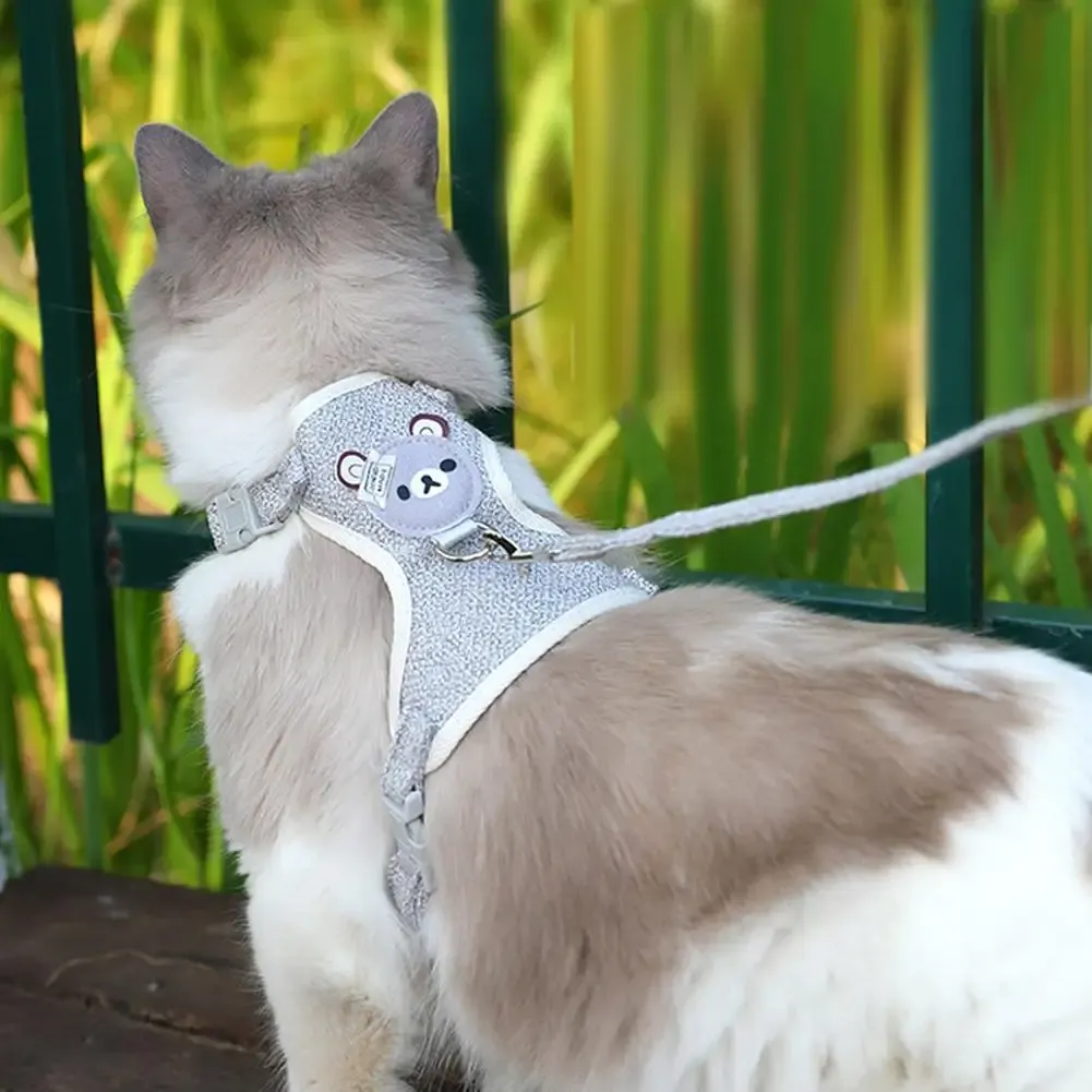 Joli petit gilet pour animaux de compagnie avec sangle de poitrine et laisse pour chien 6