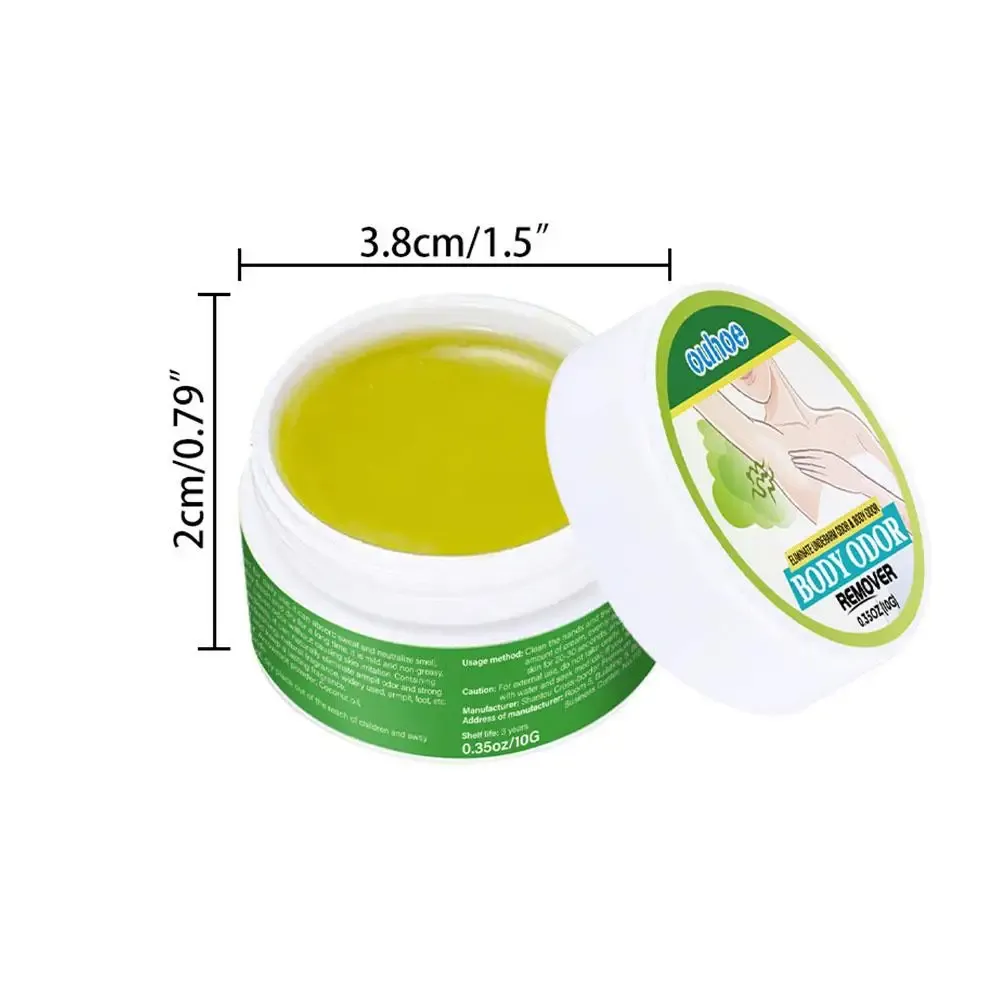 Crème anti-odeur des aisselles, ensemble produit