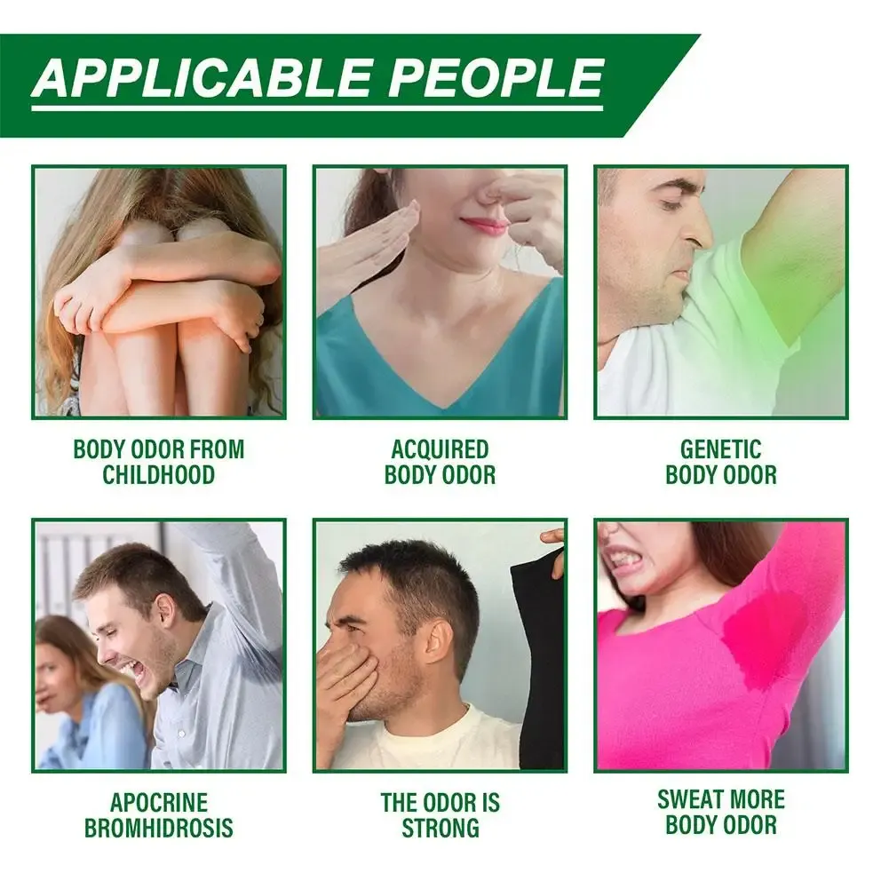 Crème anti-odeur pour aisselles, vue détaillée