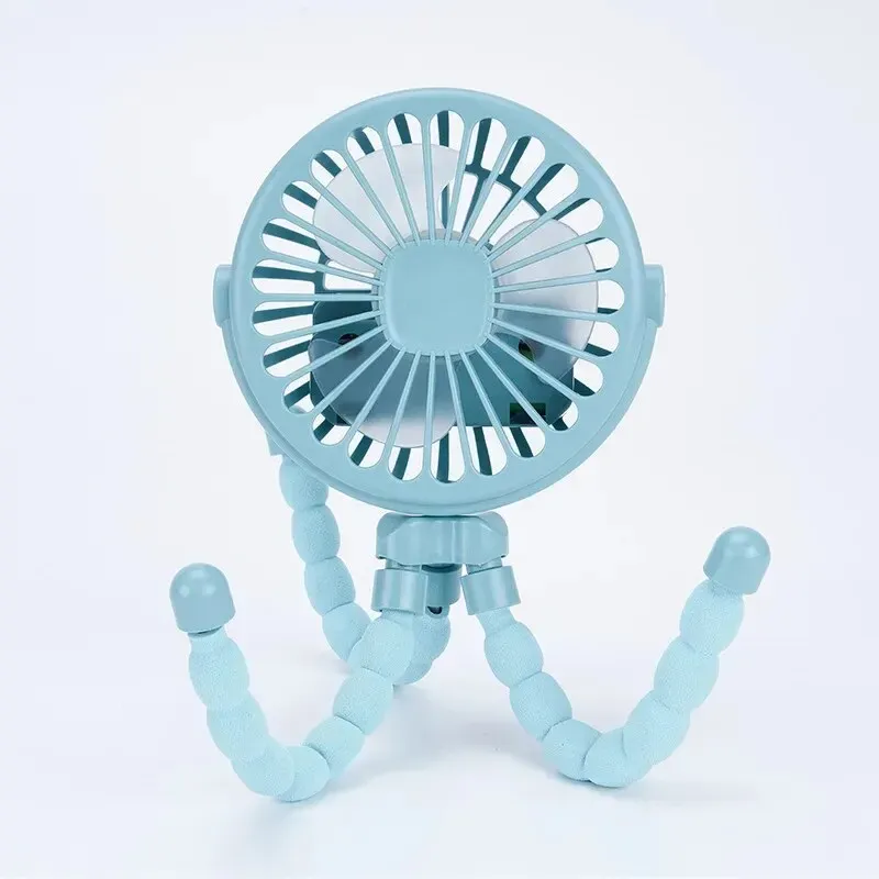 Mini ventilateur poulpe portable rechargeable par USB 9