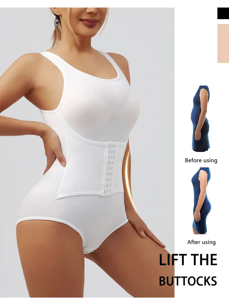 Shapewear femme gainant, finitions