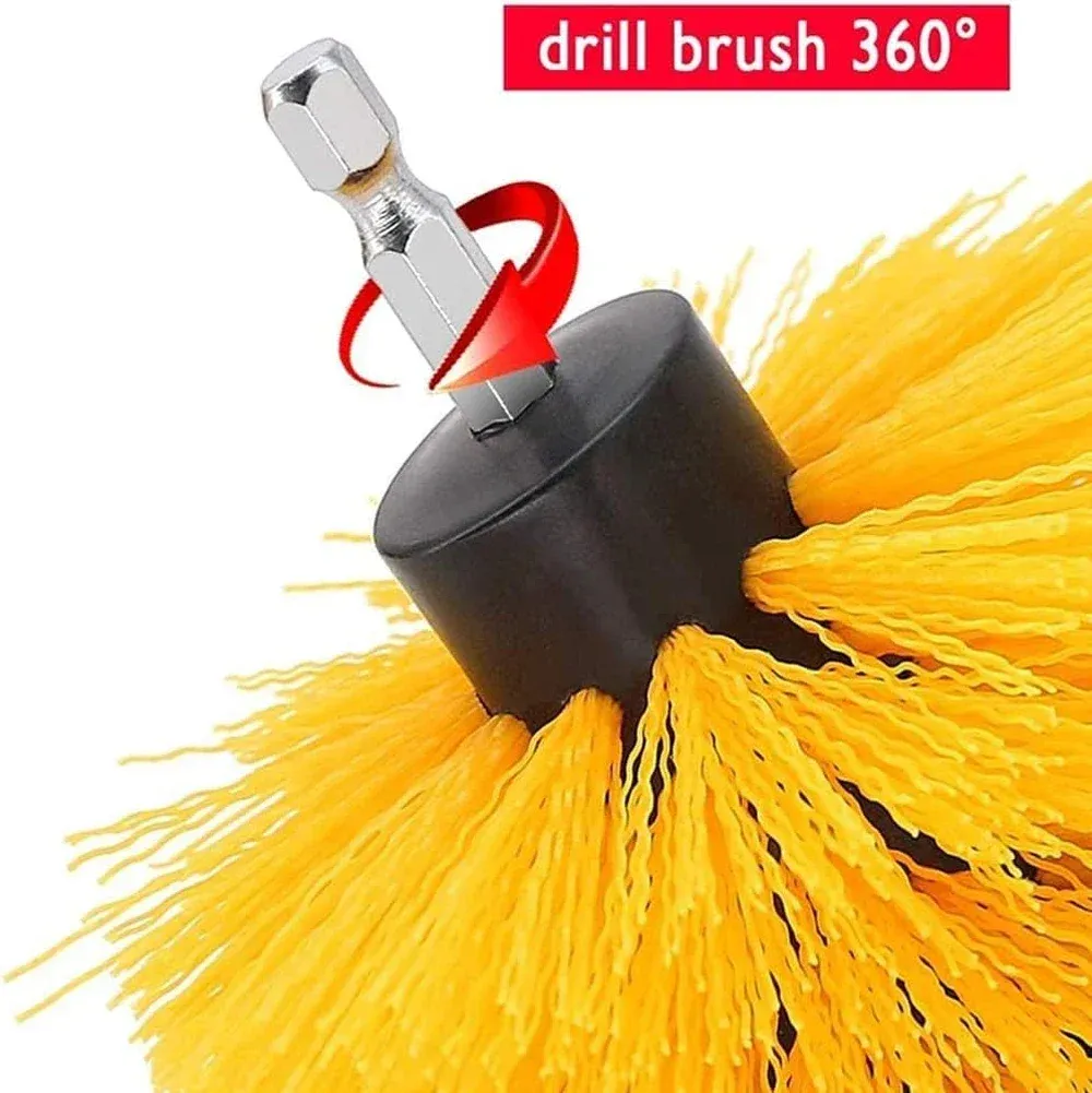Nettoyage d'un tapis avec la brosse