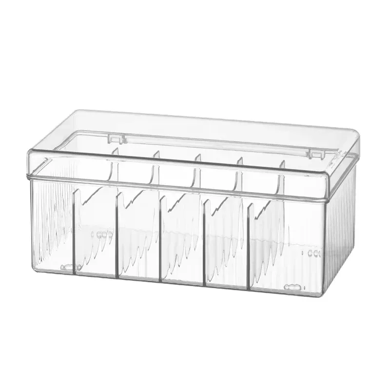 Organisateur de maquillage à 7 compartiments, présentoir de bureau pour palettes de fards à paupières, étagère de rangement pour maquillage, blush, cosmétiques et outils de maquillage 8