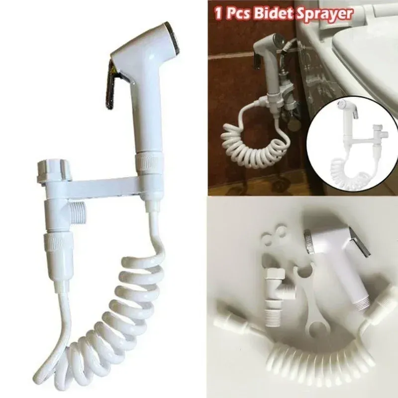 Pulvérisateur de bidet portable en finition galvanisée
