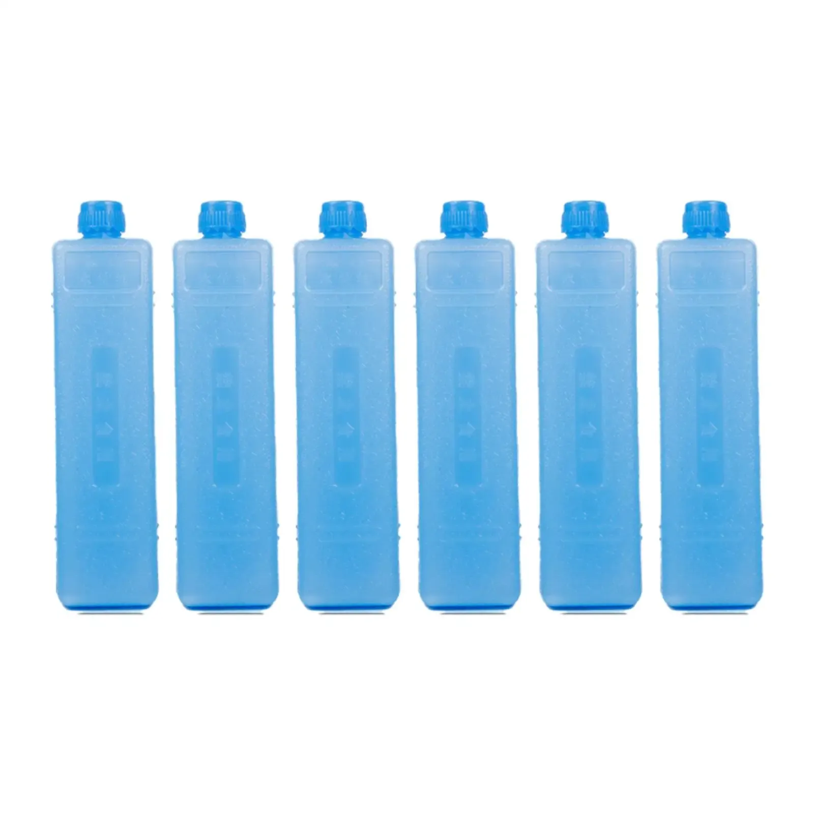 Blocs de glace réutilisables rectangulaires, lot de 6 à 12, pour camping, pique-niques, barbecues et voyages 10