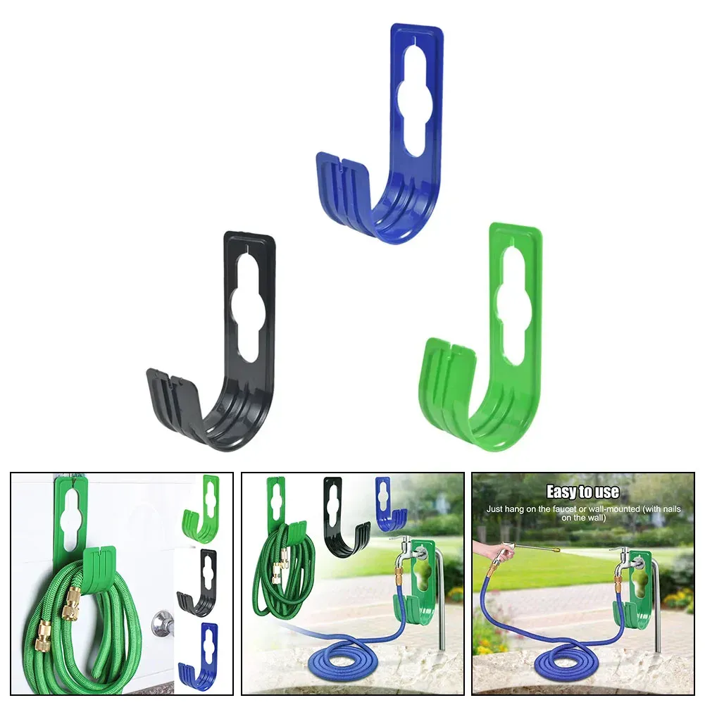 Organisateur de tuyau d'arrosage pour robinet mural de jardin, 1 pièce, support de rangement pour tuyau d'eau agricole pratique 2