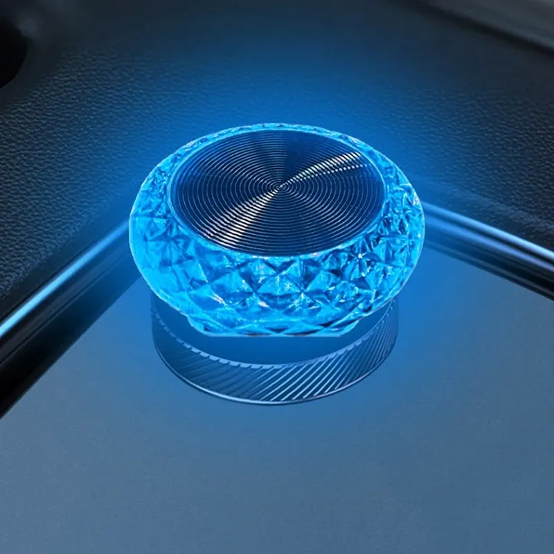 Mini veilleuse LED USB portable pour voiture, éclairage d'ambiance décoratif pour habitacle, lampe d'ordinateur, installation plug and play 13