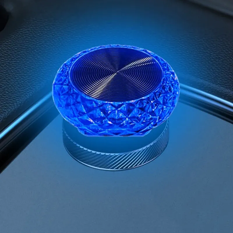 Mini veilleuse LED USB portable pour voiture, éclairage d'ambiance décoratif pour habitacle, lampe d'ordinateur, installation plug and play 9