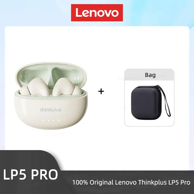 Écouteurs sans fil Bluetooth 5.4 Lenovo LP5 Pro TWS, son Hi-Fi, casque de jeu et de sport, avec micro, 2026 7