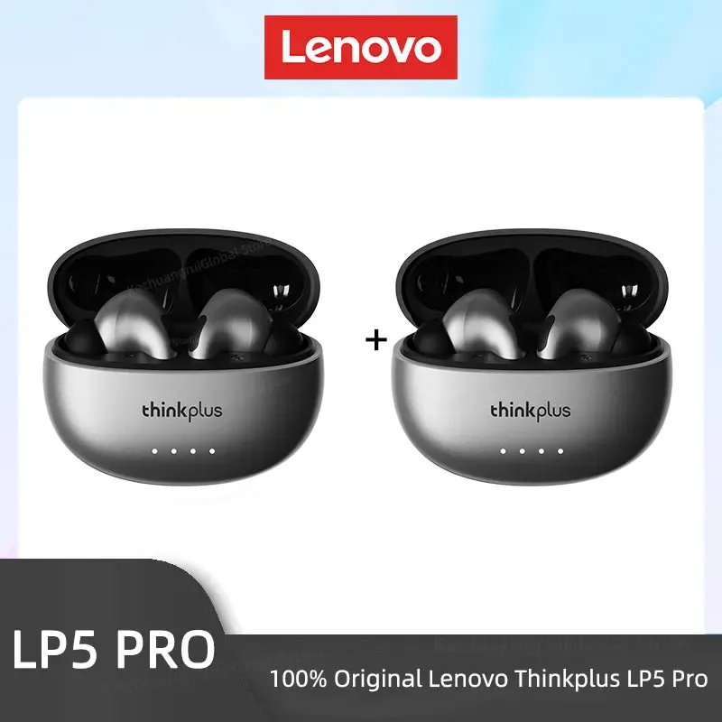 Écouteurs sans fil Bluetooth 5.4 Lenovo LP5 Pro TWS, son Hi-Fi, casque de jeu et de sport, avec micro, 2026 23