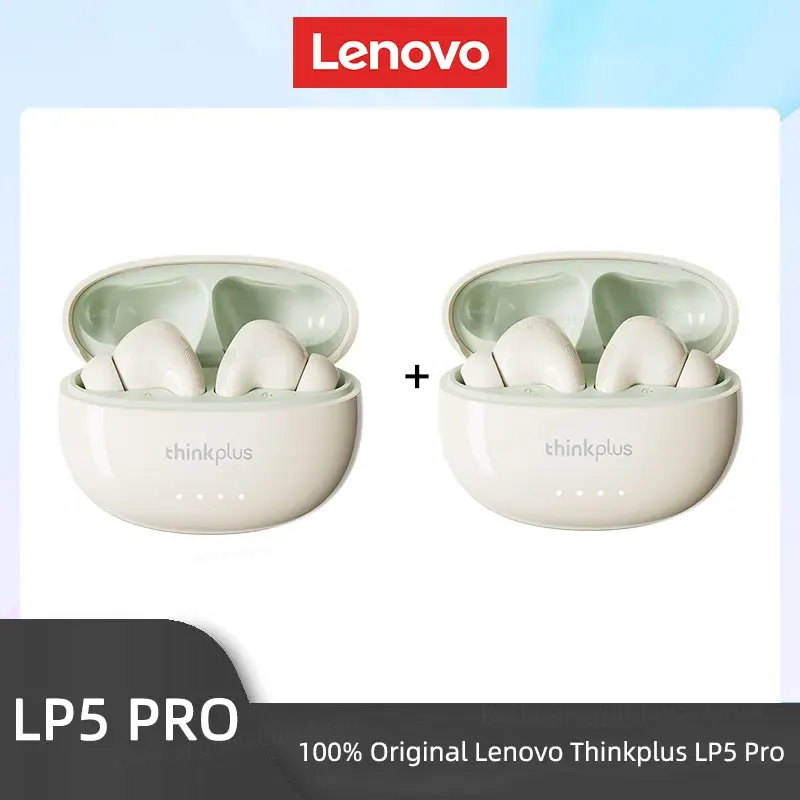 Écouteurs sans fil Bluetooth 5.4 Lenovo LP5 Pro TWS, son Hi-Fi, casque de jeu et de sport, avec micro, 2026 16