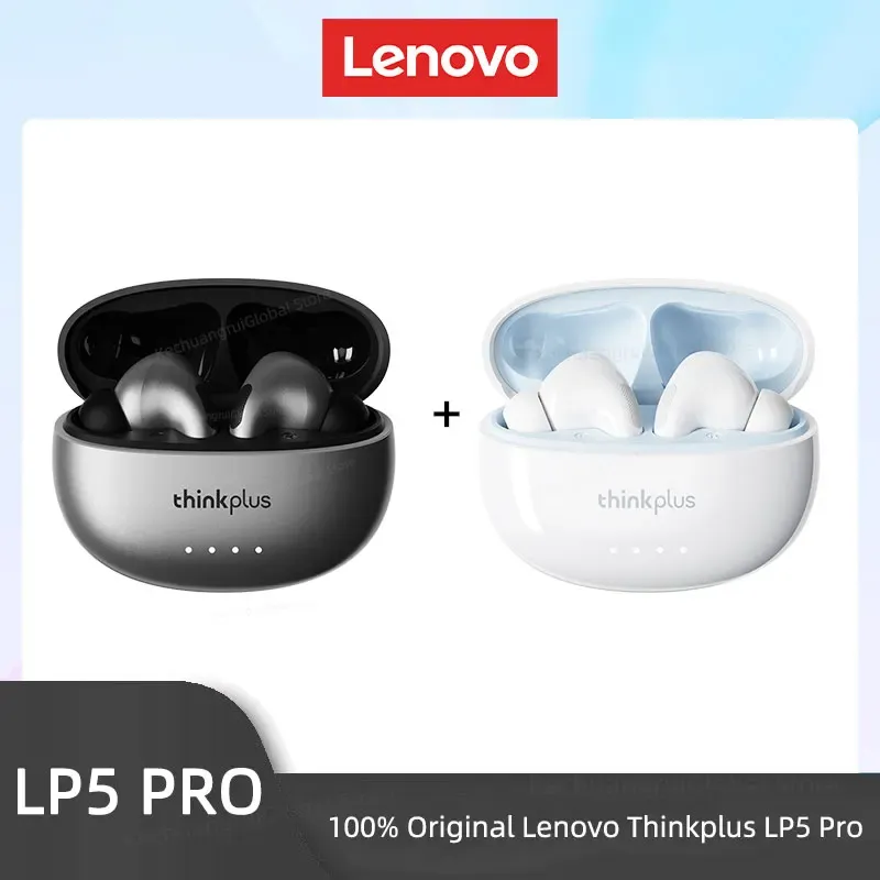 Écouteurs sans fil Bluetooth 5.4 Lenovo LP5 Pro TWS, son Hi-Fi, casque de jeu et de sport, avec micro, 2026 18