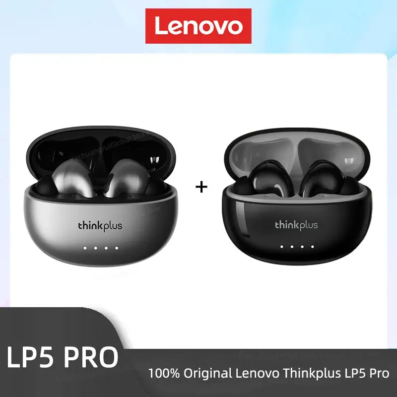 Écouteurs sans fil Bluetooth 5.4 Lenovo LP5 Pro TWS, son Hi-Fi, casque de jeu et de sport, avec micro, 2026 20