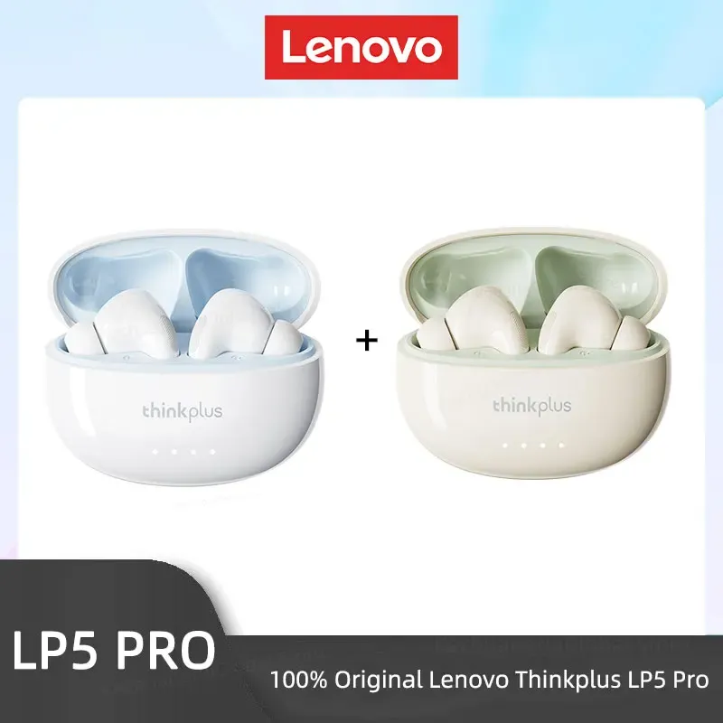 Écouteurs sans fil Bluetooth 5.4 Lenovo LP5 Pro TWS, son Hi-Fi, casque de jeu et de sport, avec micro, 2026 26