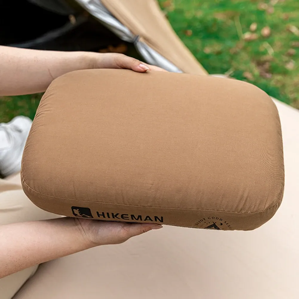 Oreiller cervical en mousse à mémoire de forme NoonBreak, à rebond lent, idéal pour le voyage et le camping 4