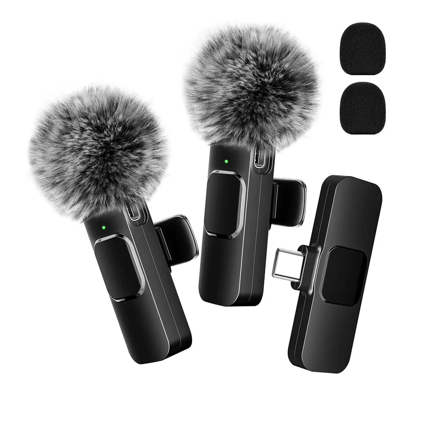 Microphone cravate sans fil K60 en situation