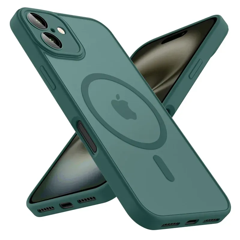 Coque givrée de luxe pour iPhone, vue d'ensemble