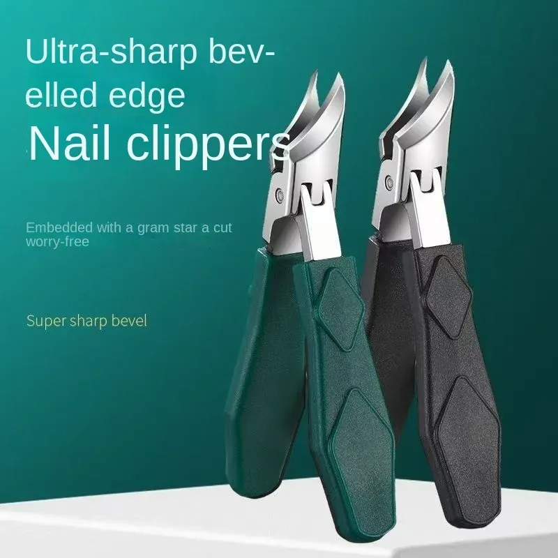 Coupe-ongles professionnel pour ongles épais ou incarnés, en acier inoxydable - Image 1