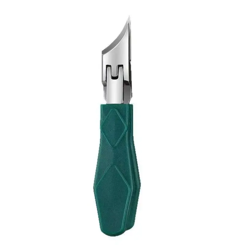 Coupe-ongles professionnel pour ongles épais ou incarnés, en acier inoxydable 2