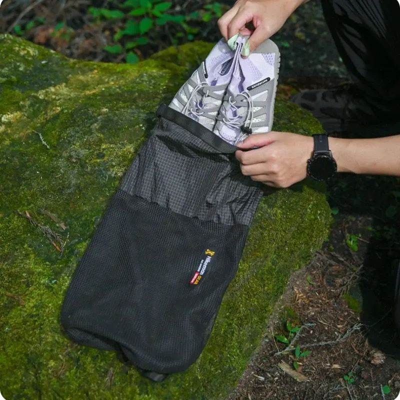 Sac de voyage étanche HIKEMAN en Dyneema pour chaussures, pochette de rangement portable anti-poussière pour accessoires de sacs d'extérieur 5