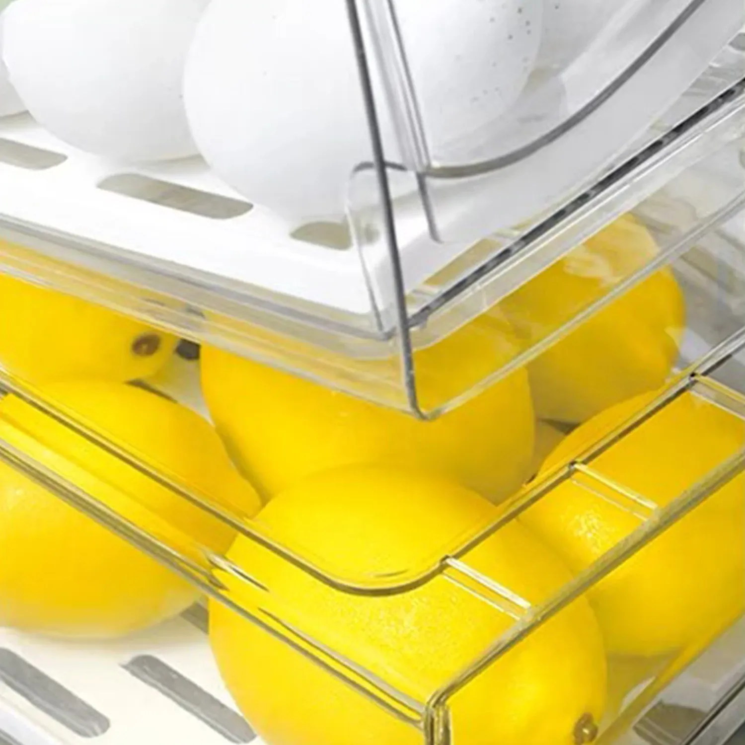 Rangement pratique au réfrigérateur