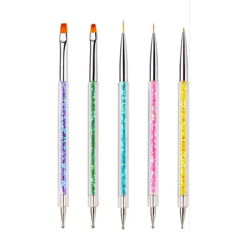 Kit de stylets à pointiller N64.Art, 5 pièces, outils de manucure professionnels 8