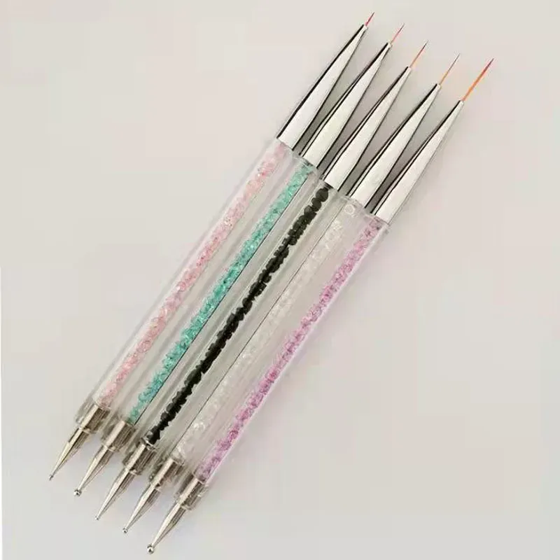 Kit de stylets à pointiller N64.Art, 5 pièces, outils de manucure professionnels 9