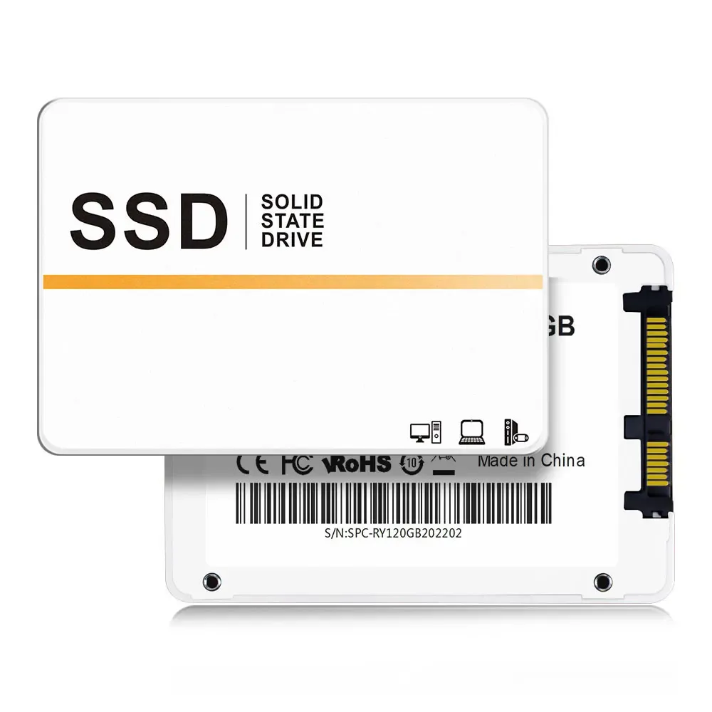 Disque SSD interne 2,5" SATA III pour ordinateur de bureau et portable, 120 Go, 240 Go, 480 Go, 512 Go 2