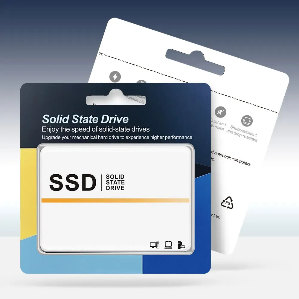 Disque SSD interne 2,5" SATA III pour ordinateur de bureau et portable, 120 Go, 240 Go, 480 Go, 512 Go 6