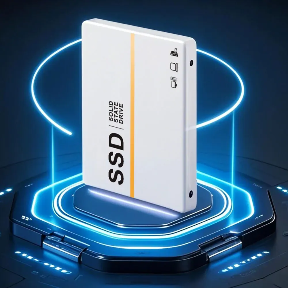 Disque SSD sous différents angles