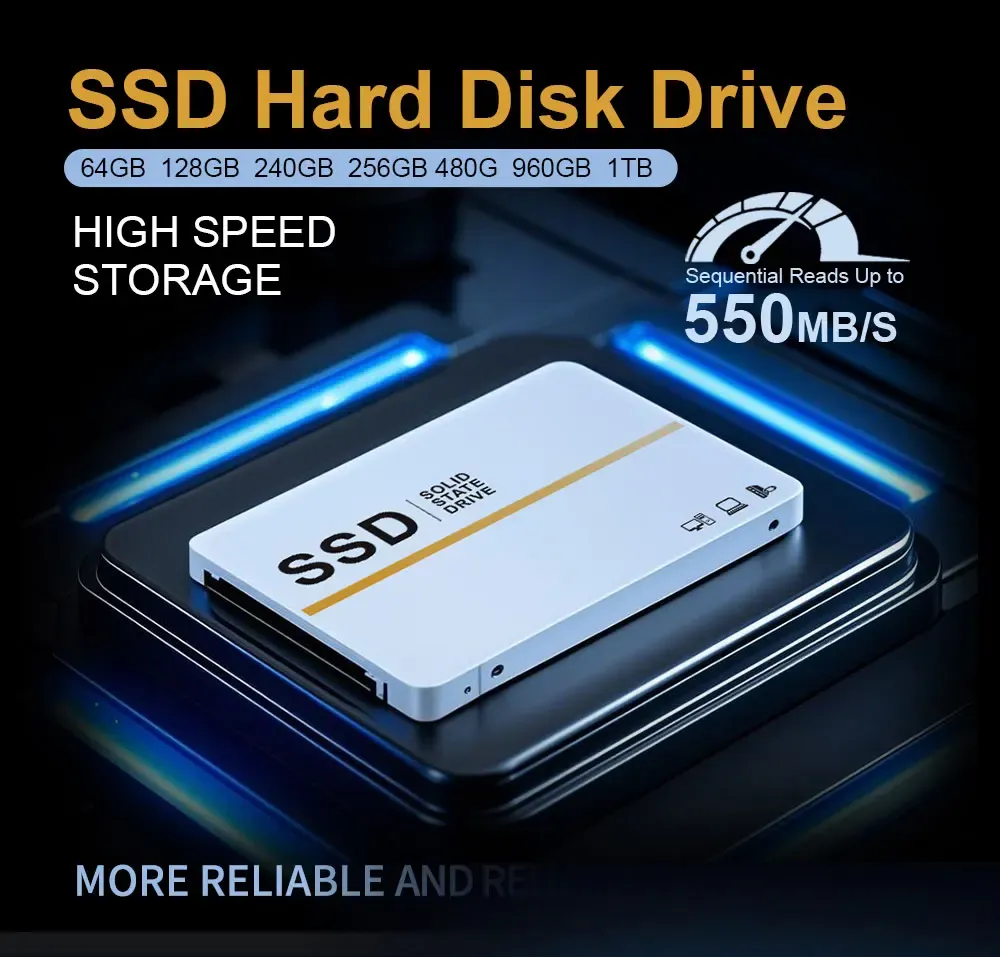 Vue d'ensemble du disque SSD