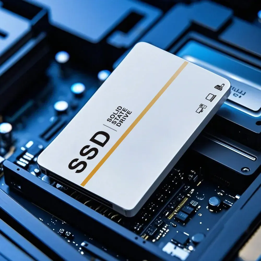 Détail du boîtier du SSD