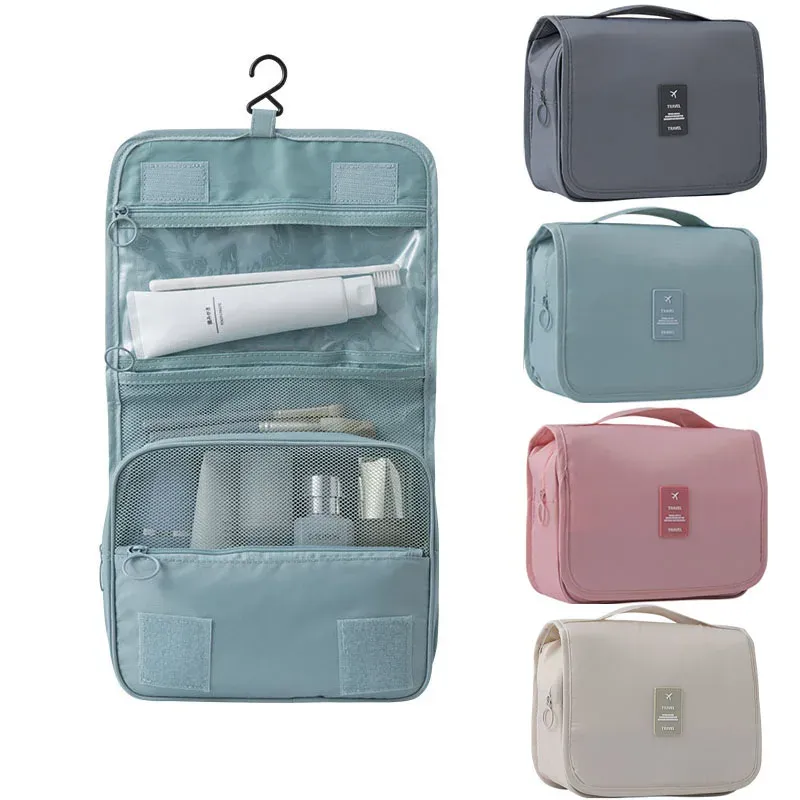 Trousse de maquillage de voyage grande capacité étanche HOWash