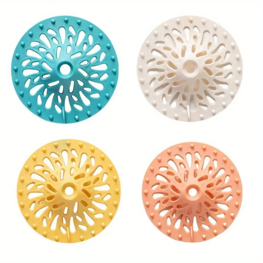 Filtre de vidange pour douche et baignoire, avec collecteur de cheveux anti-colmatage, facile à installer 4